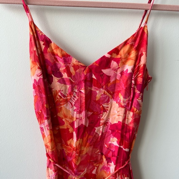 L Space Harper Midi Dress Size Small Floral EUC G0334 - Picture 5 of 10